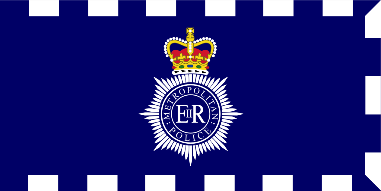Metropolitan Police Force Flag