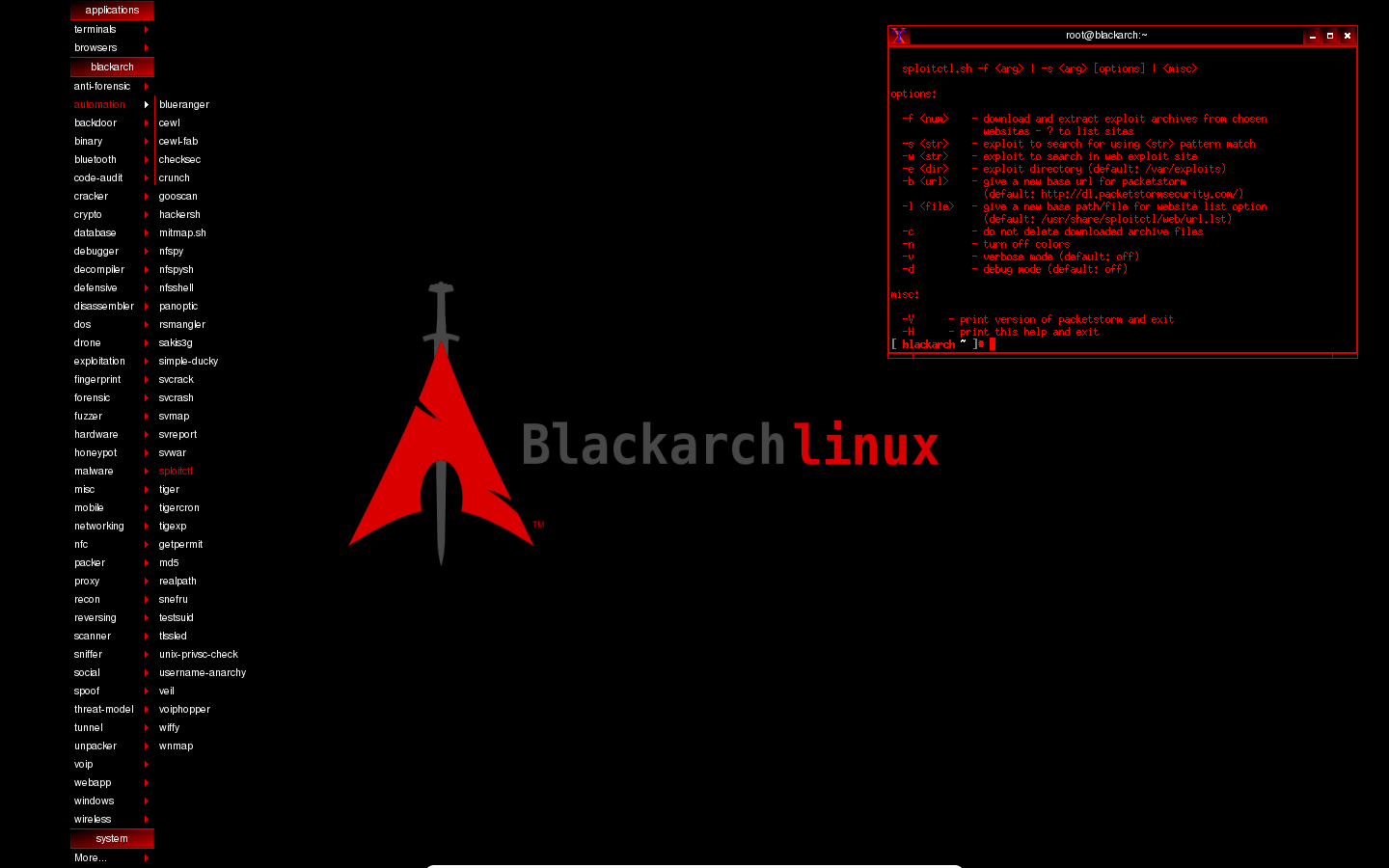 BlackArch Linux ISO available