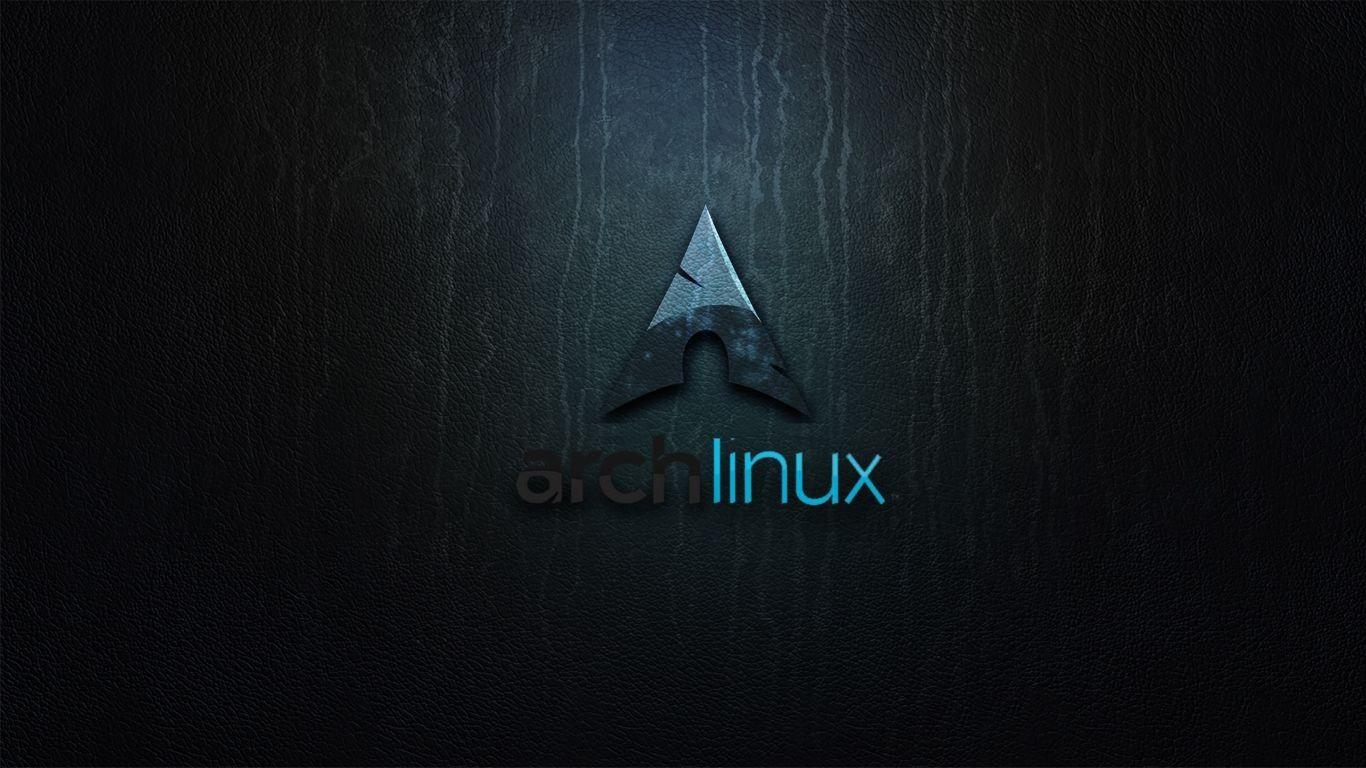 Arch Linux Black Wallpaper