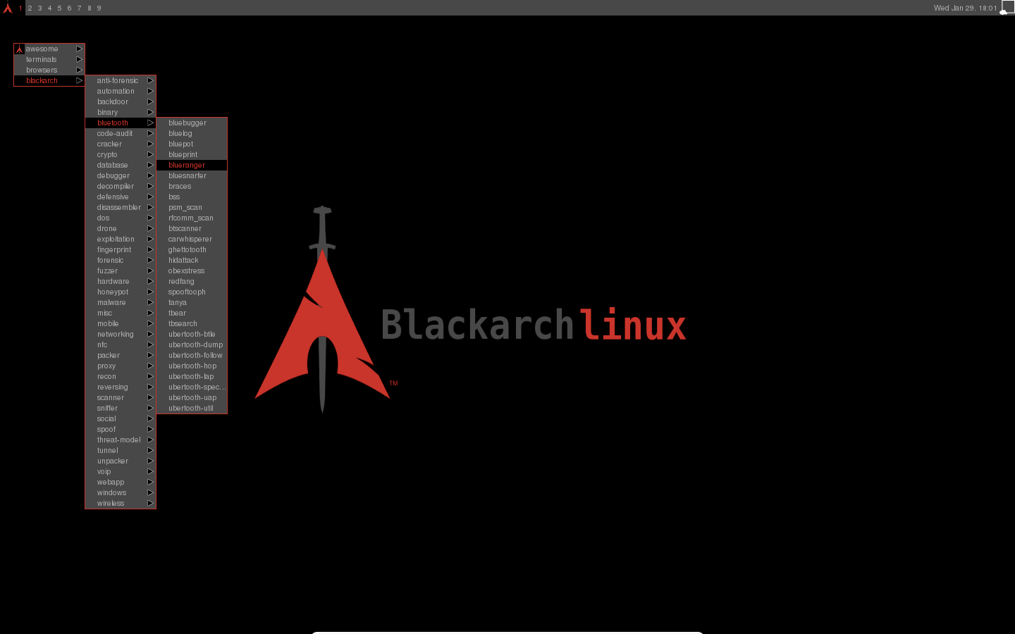 Hacking Distro, BlackArch Linux Update Released; Download now