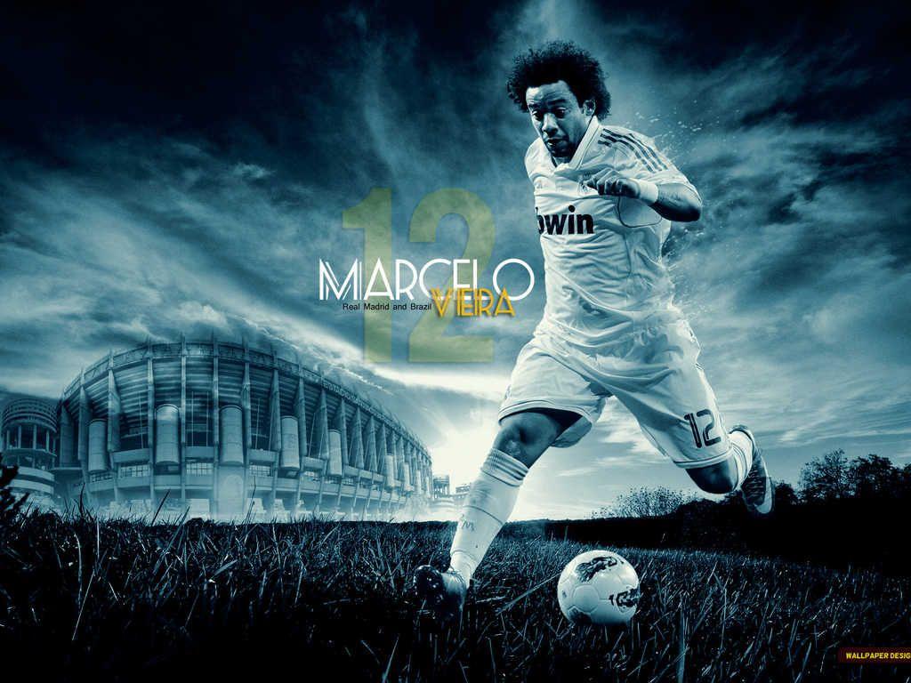 Marcelo HQ Wallpaper. Footballs. Madrid wallpaper, Real