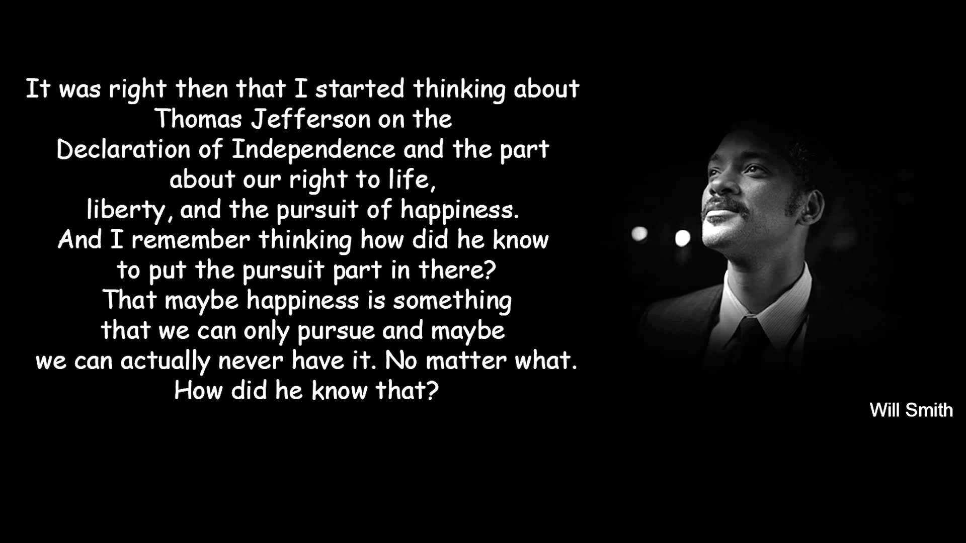 The Pursuit Of Happiness Quote Wallpapers HD Wallpaper Cave