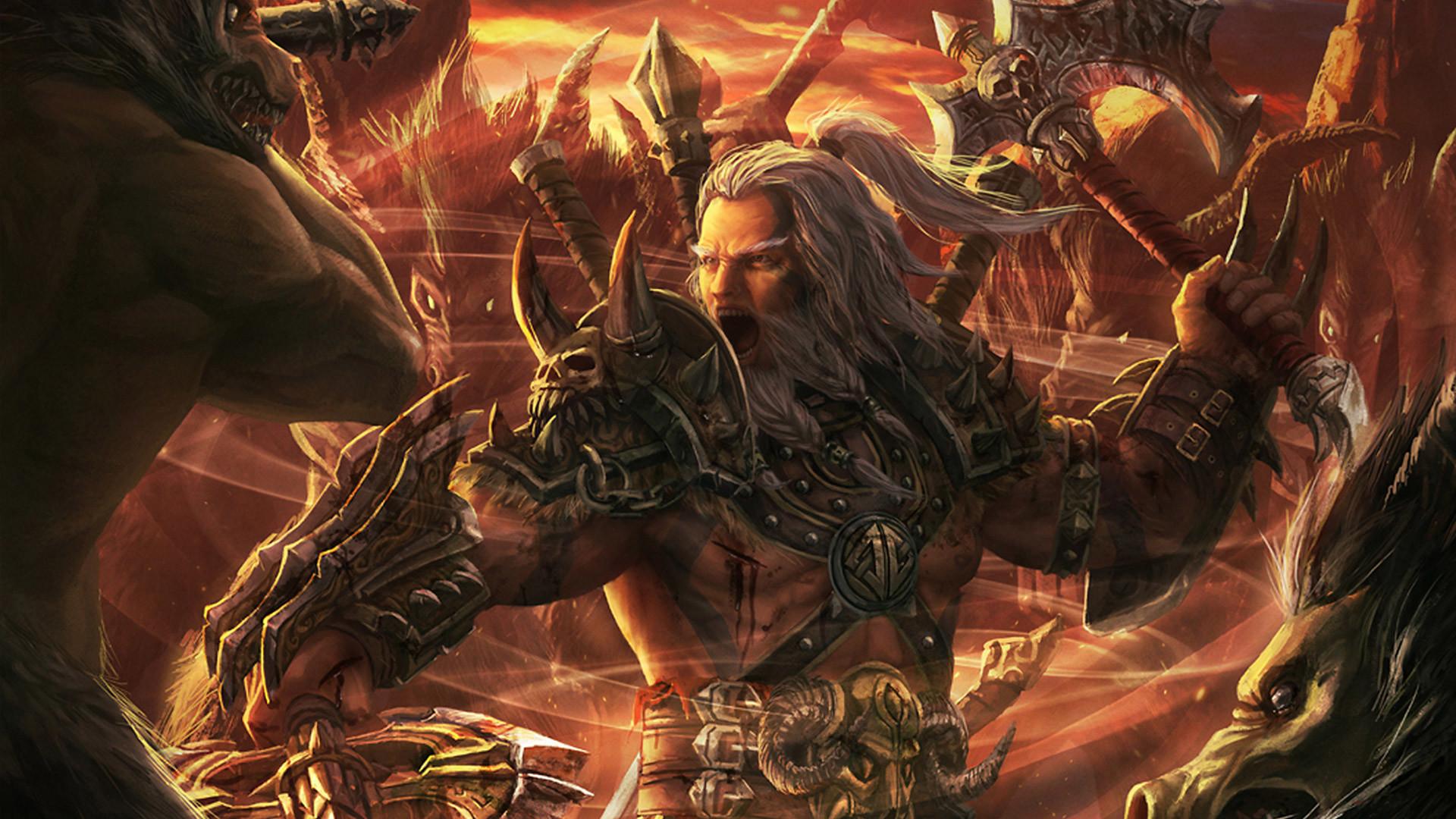 Diablo 3 Barbarian Wallpaper HD