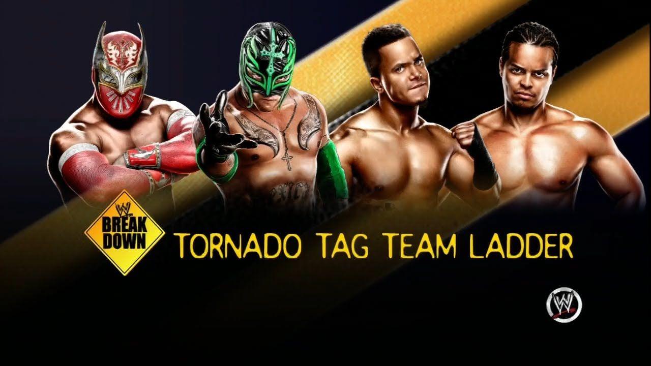 WWE 13 Tag Team Ladder Match: Sin Cara & Mysterio VS Primo & Epico