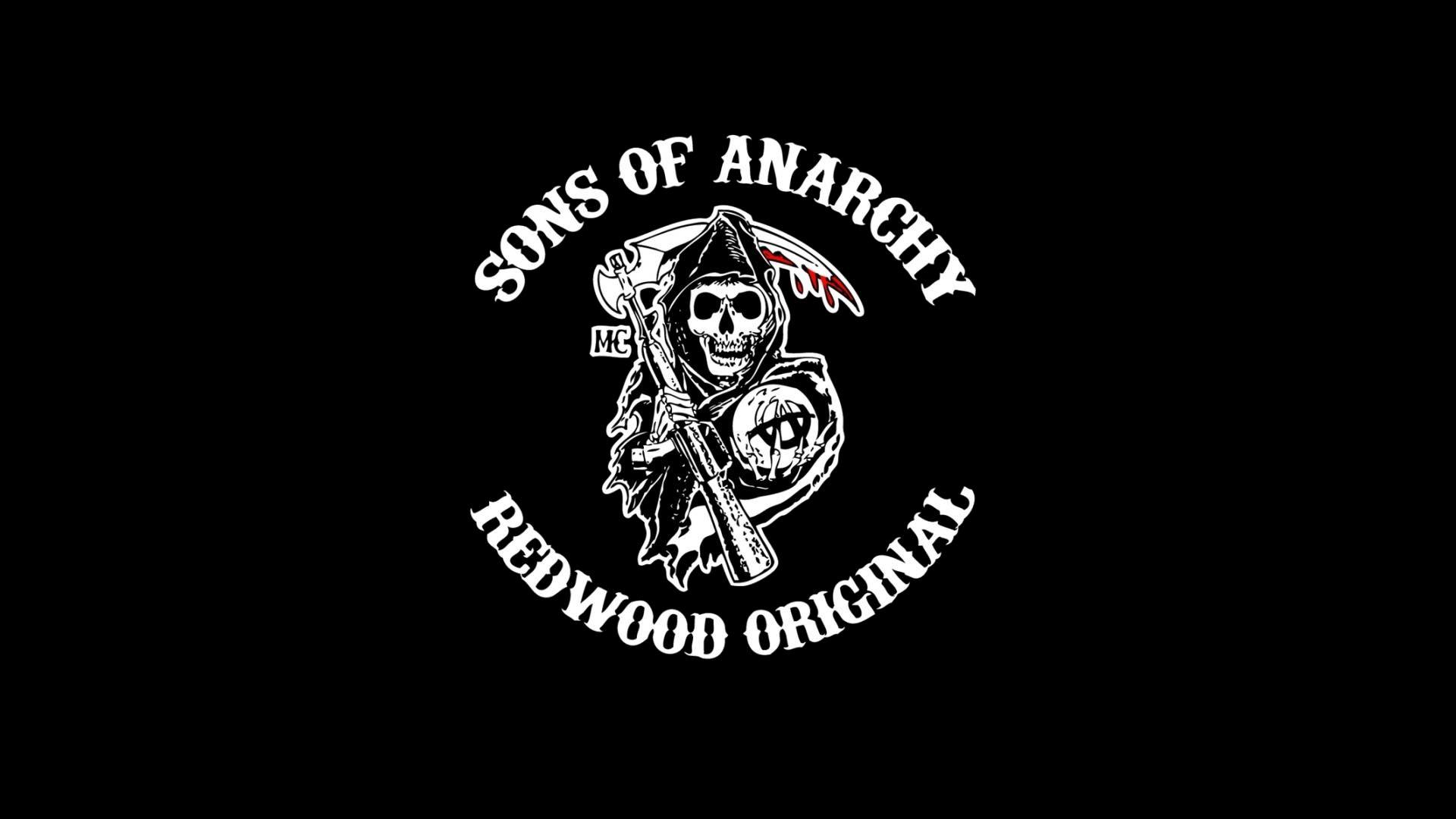 Sons Of Anarchy Logo Redwood Original Desktop Wallpaper