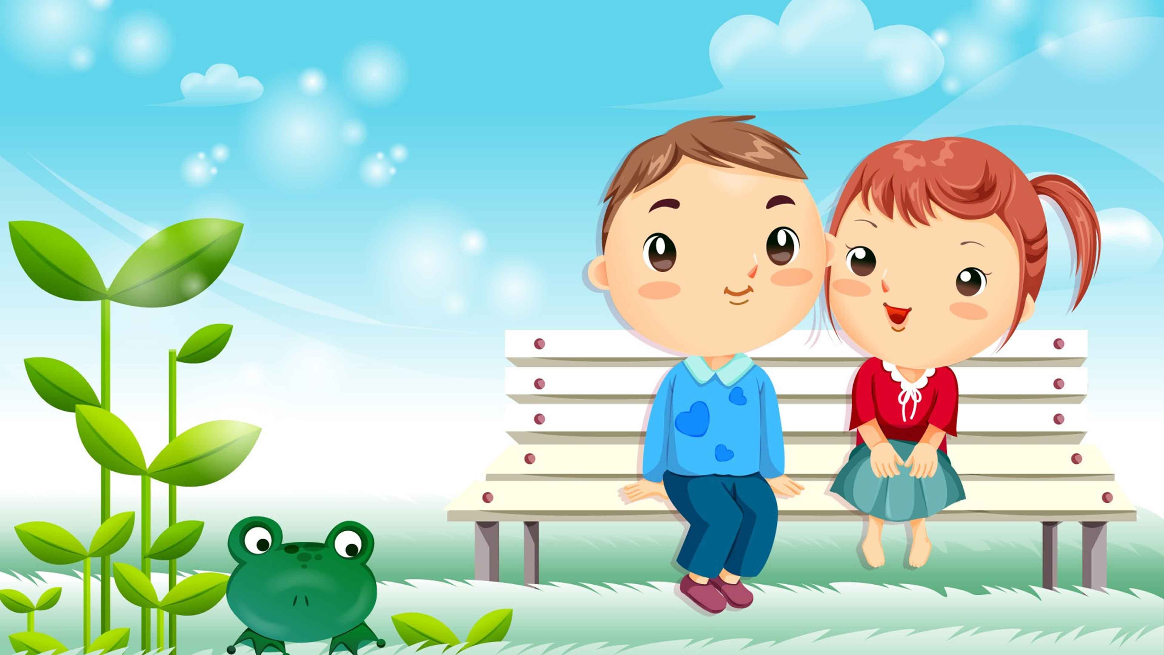 57+ Cartoon Cute Couple Hd Wallpaper Download, Paling Populer!