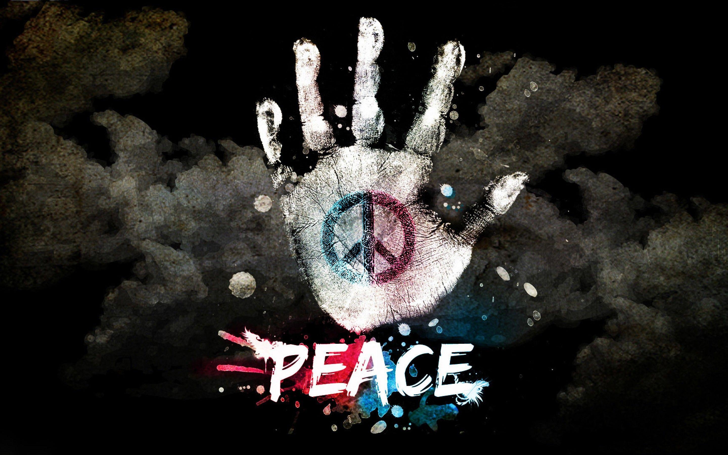 Download Peace Sign Wallpapers Hd Wallpaper Cave