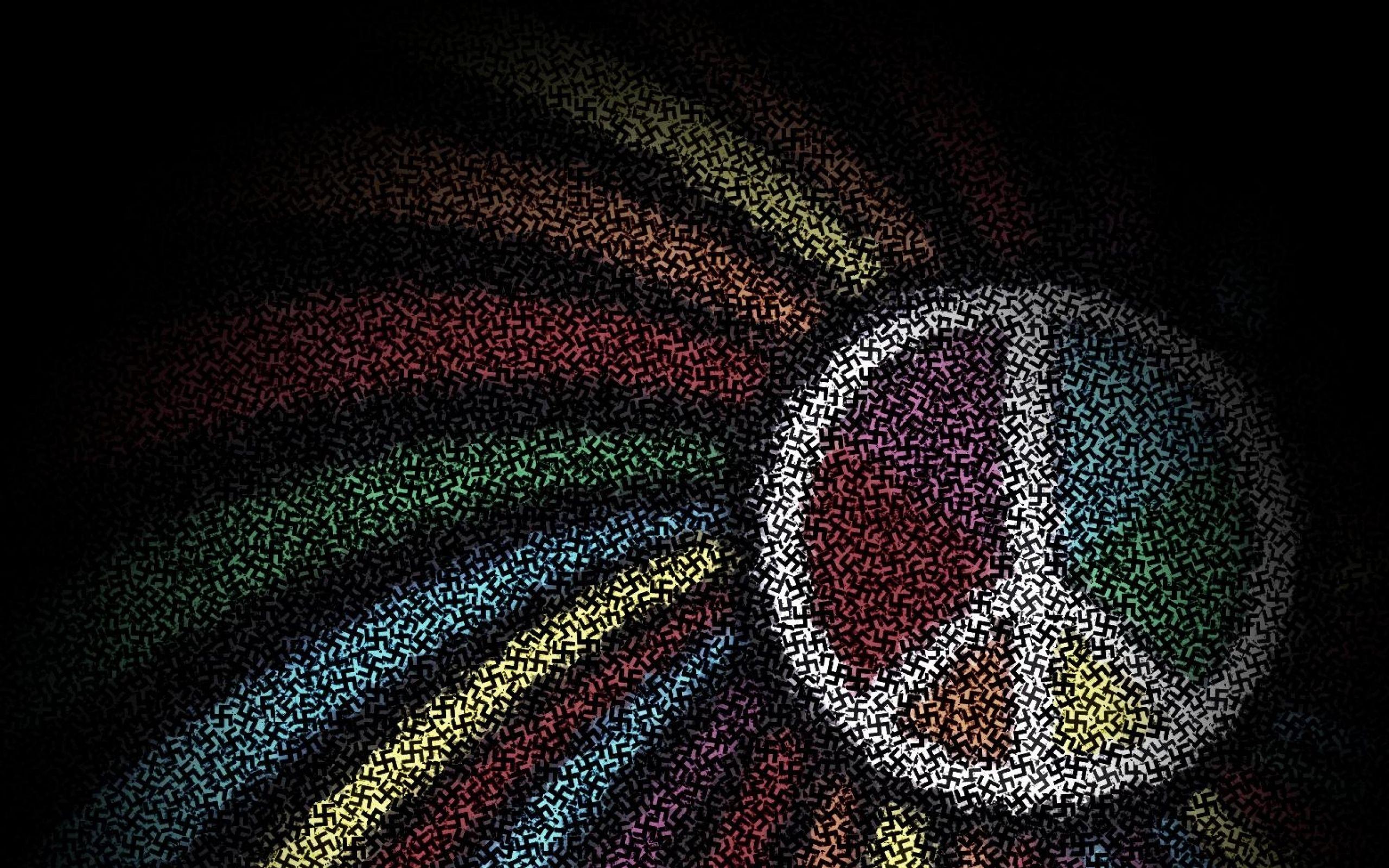 White and red peace logo Anarchy  peace HD wallpaper  Wallpaper Flare