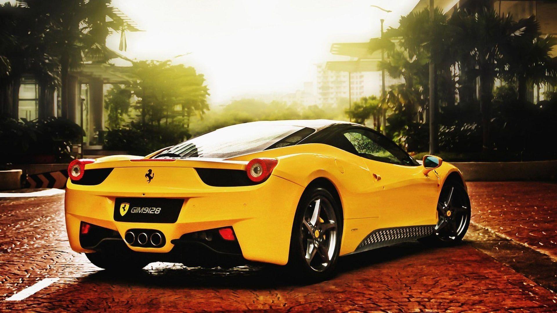 Ferrari Car Full Screen Wallpaper