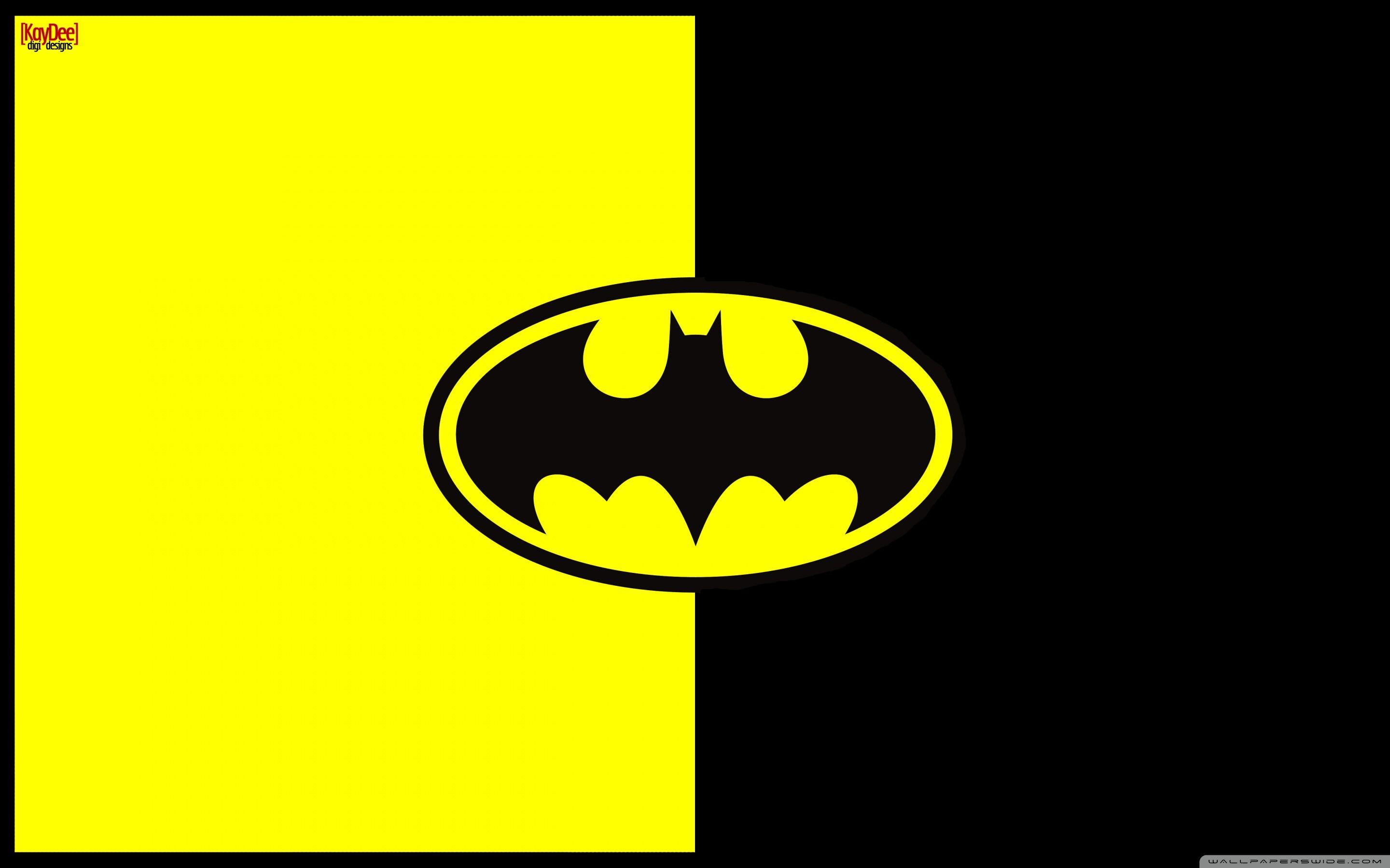 Batman Logo Illustration ❤ 4K HD Desktop Wallpapers for • Wide