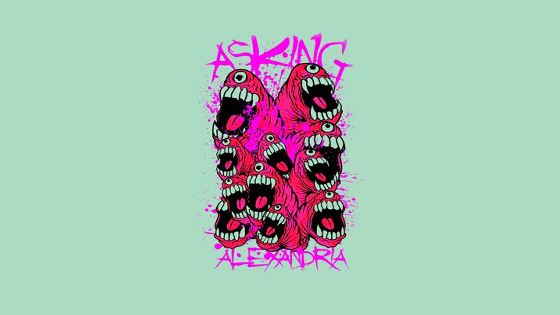 Asking Alexandria Logo Wallpaper 2017