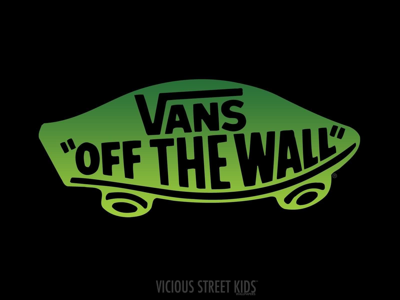 Green Logo Vans Off The Wall Logo HD Wallpaper 1600x1200px Desktop