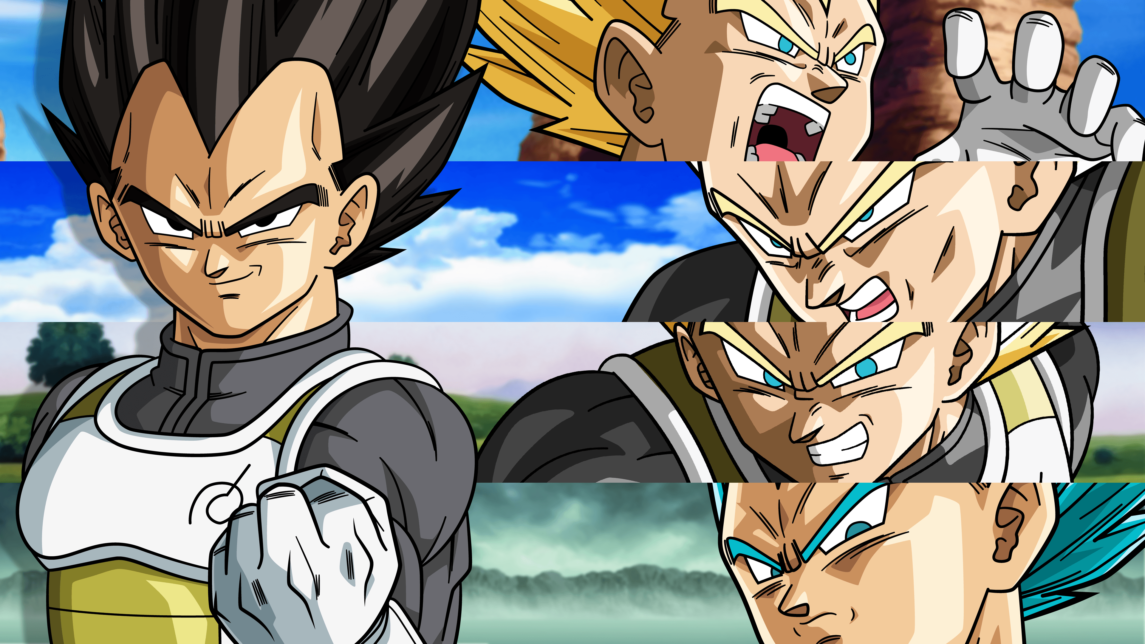 4K Vegeta (Dragon Ball) Wallpaper and Background Image