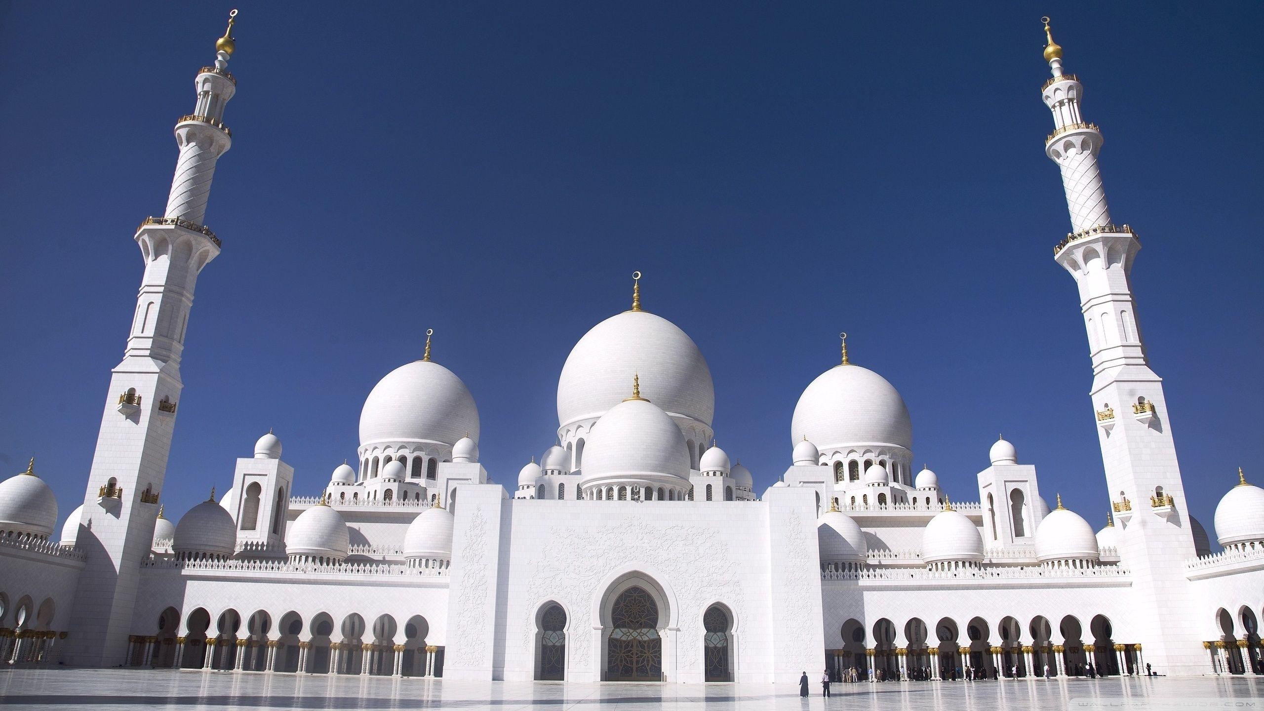 Sheikh Zayed Grand Mosque, Abu Dhabi, United Arab Emirates ❤ 4K HD