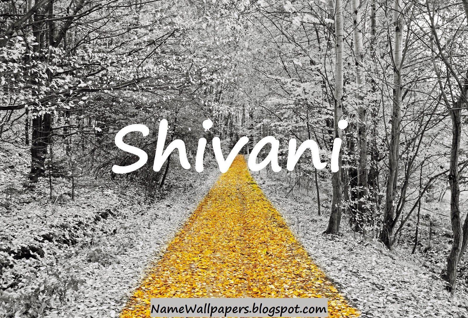 Wallpaper Of Name Shivani