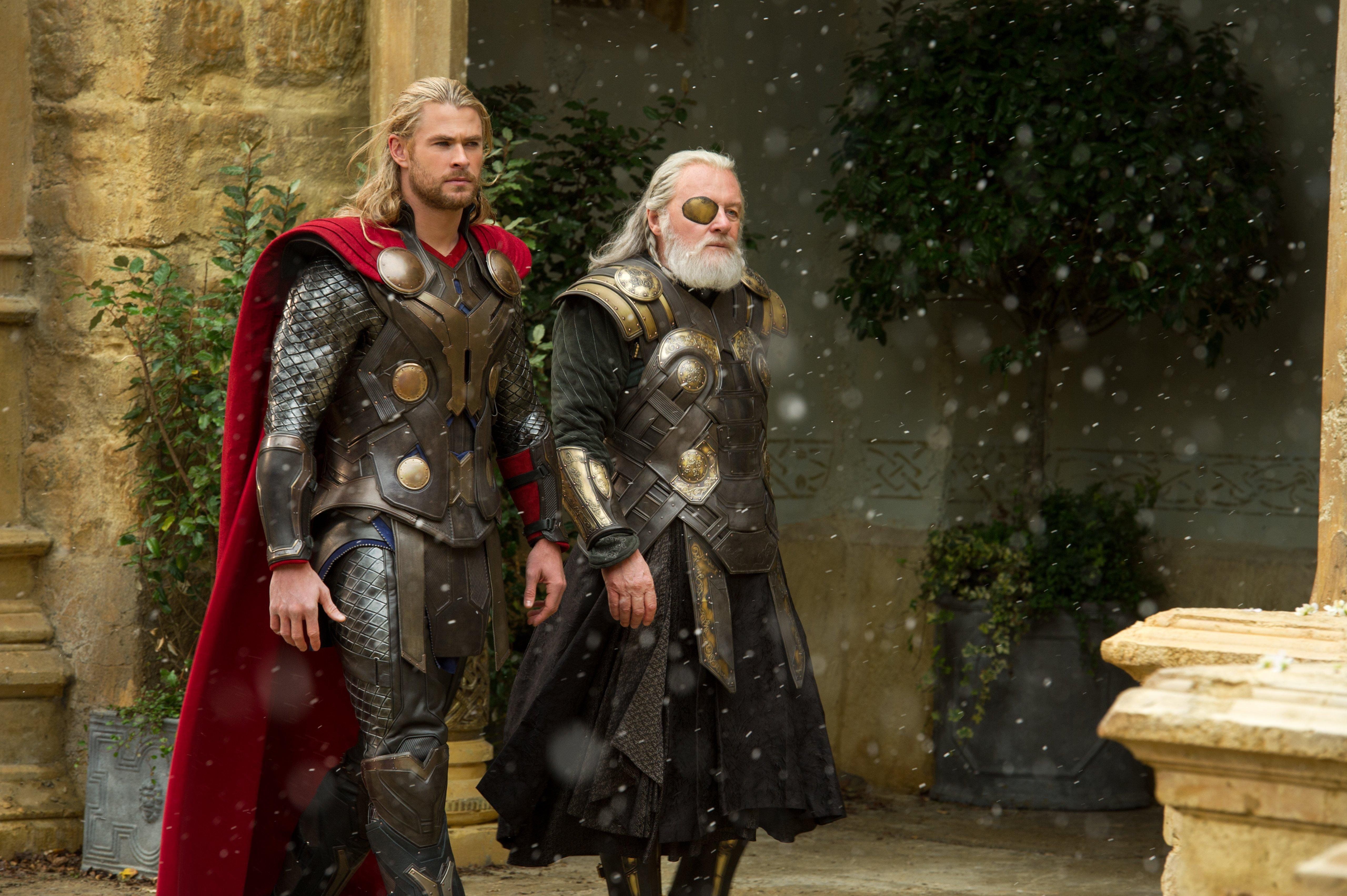 Odin And Thor, Chris Hemsworth Wallpaper for Phone and HD Desktop