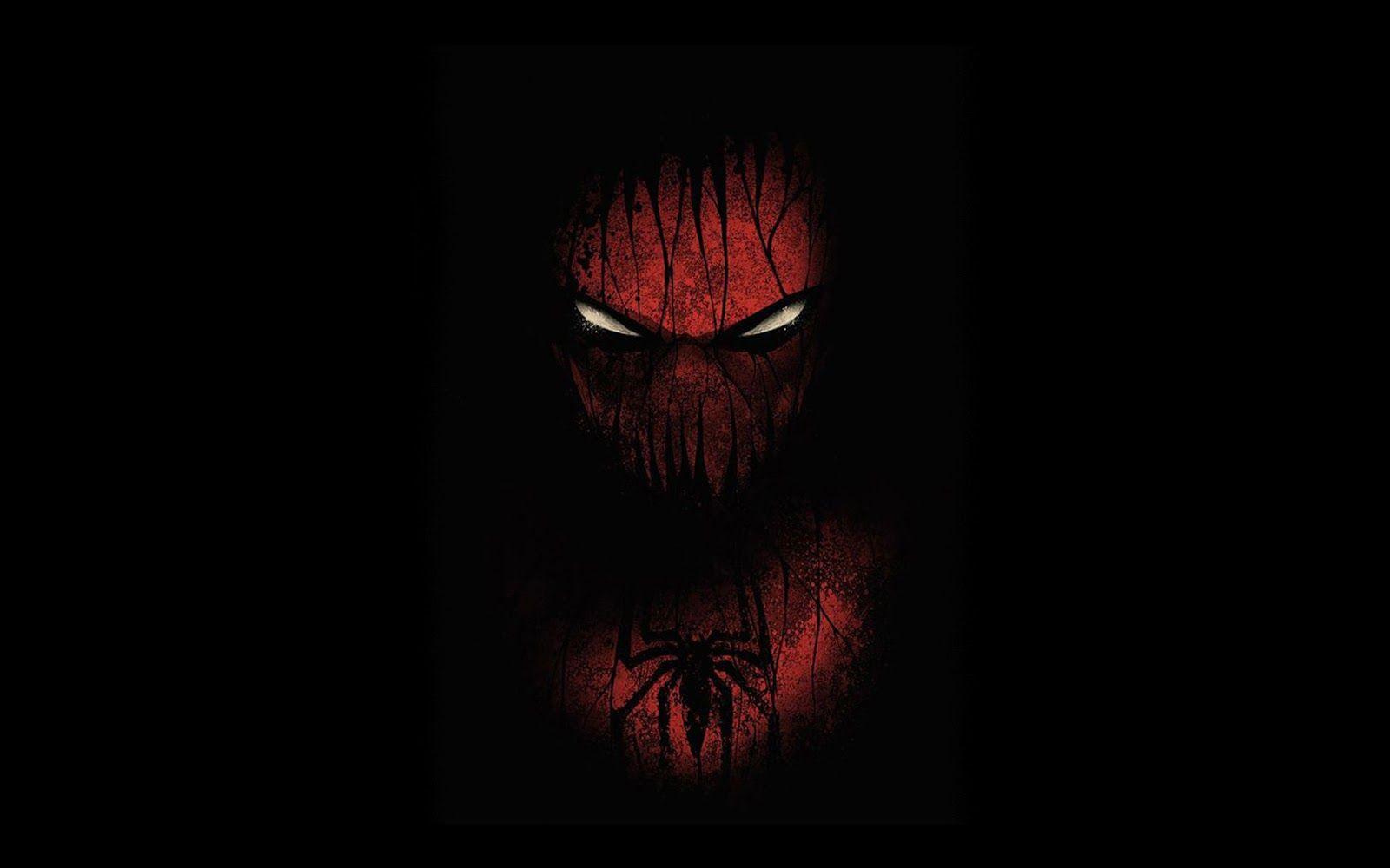Spiderman Face Wallpaper