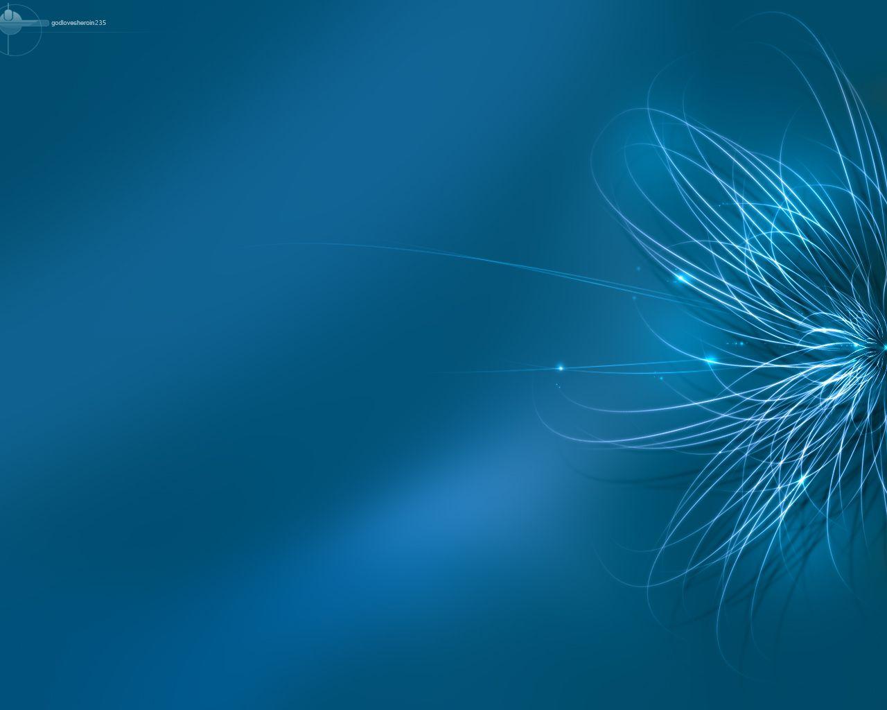 Kinds Of Wallpaper: Blue Abstract Wallpaper