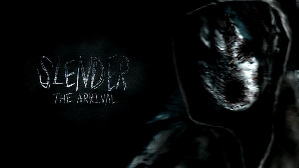Slender the arrival slender horror slenderman dark horror wallpaper