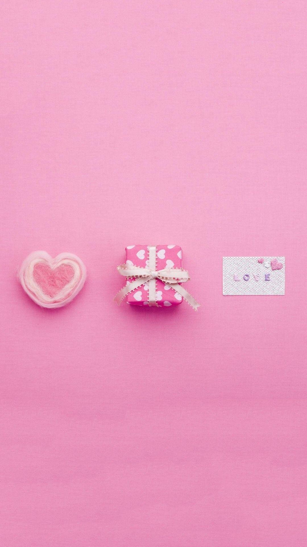 Cute Pink Wallpaper for iPhone