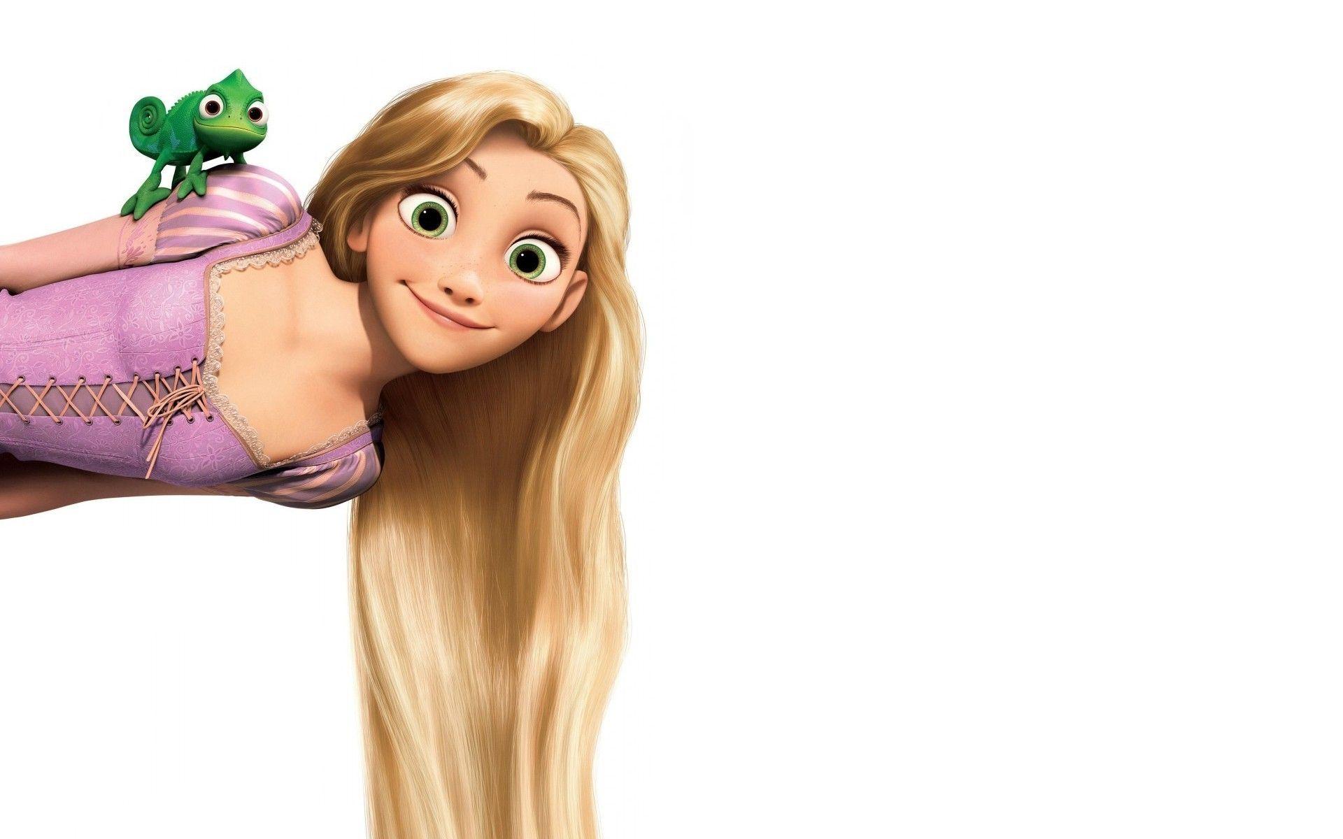 Pascal and Rapunzel Wallpaper