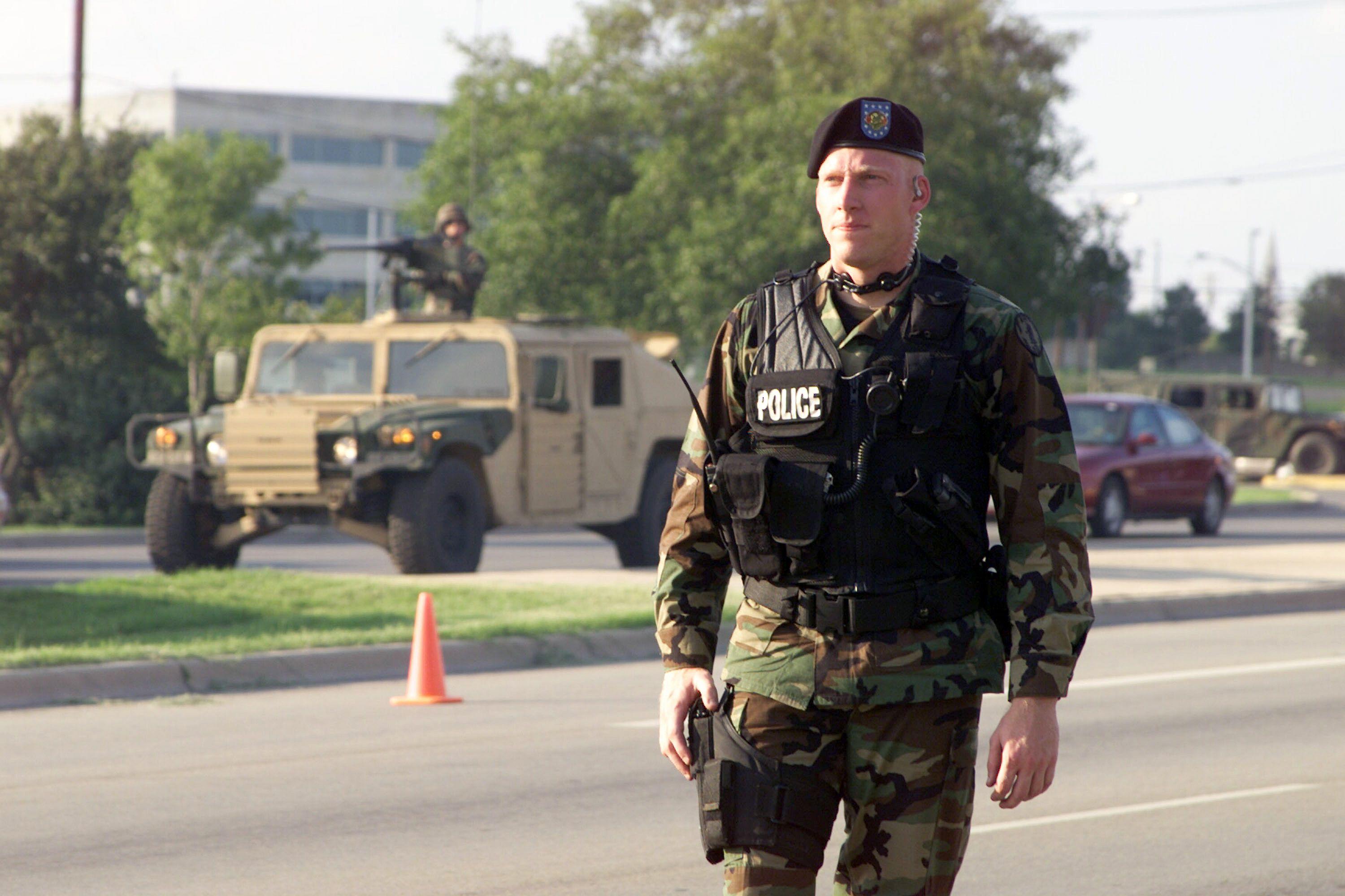 US Army Sergeant (SGT) Brett Weir, 89th Military Police (MP