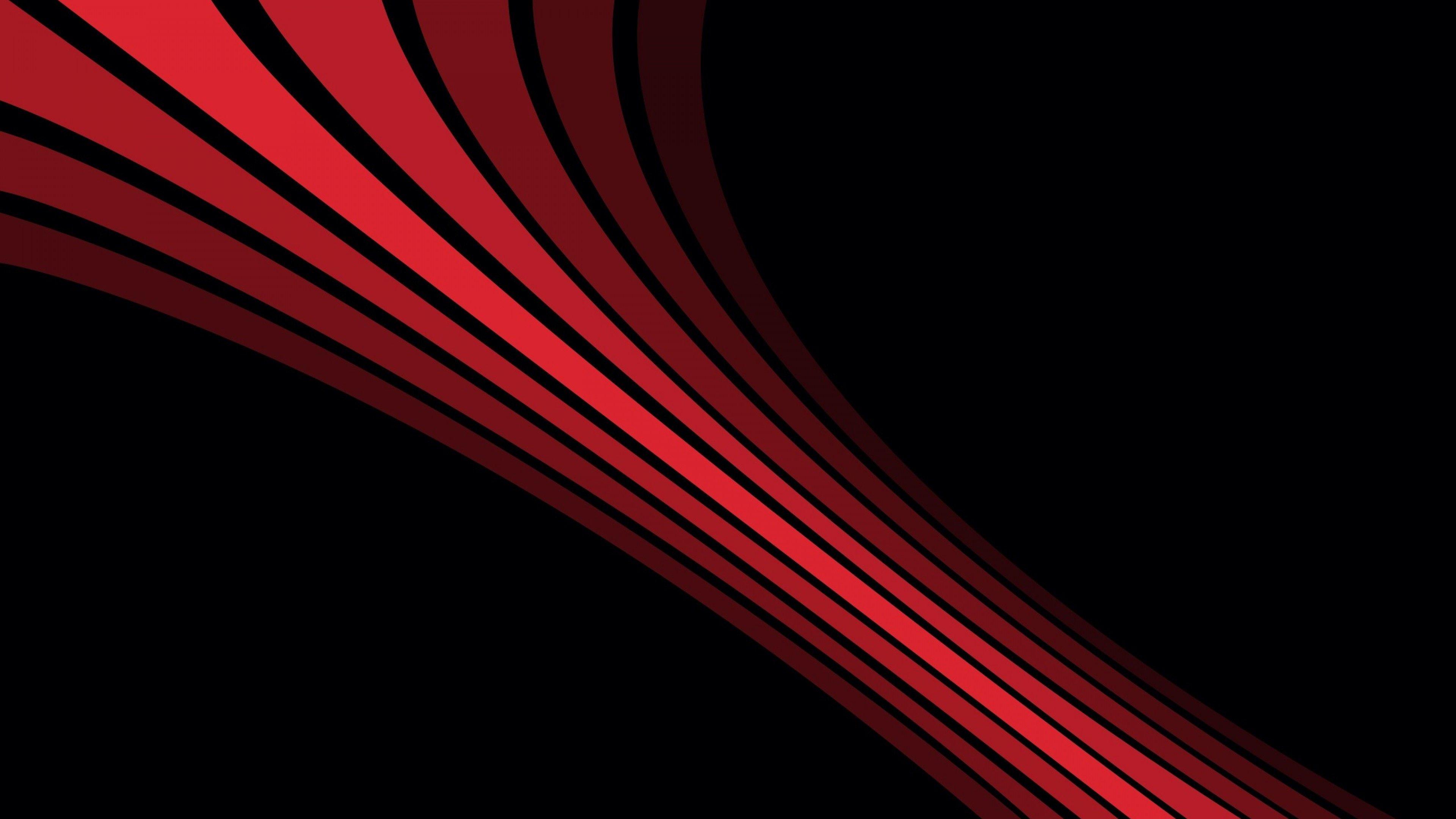 Red and Black 4K Wallpaper