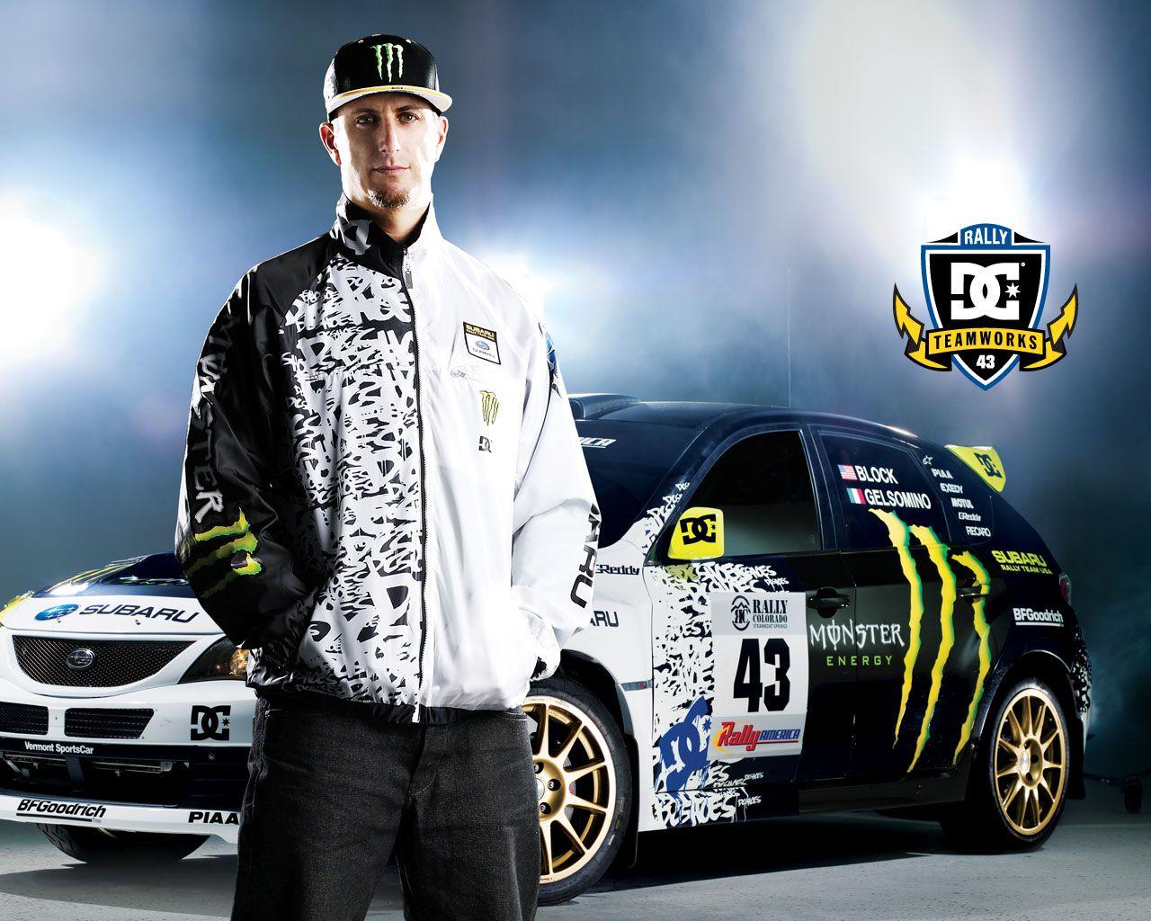 Download the Ken Block In The Spotlights Wallpaper, Ken Block In
