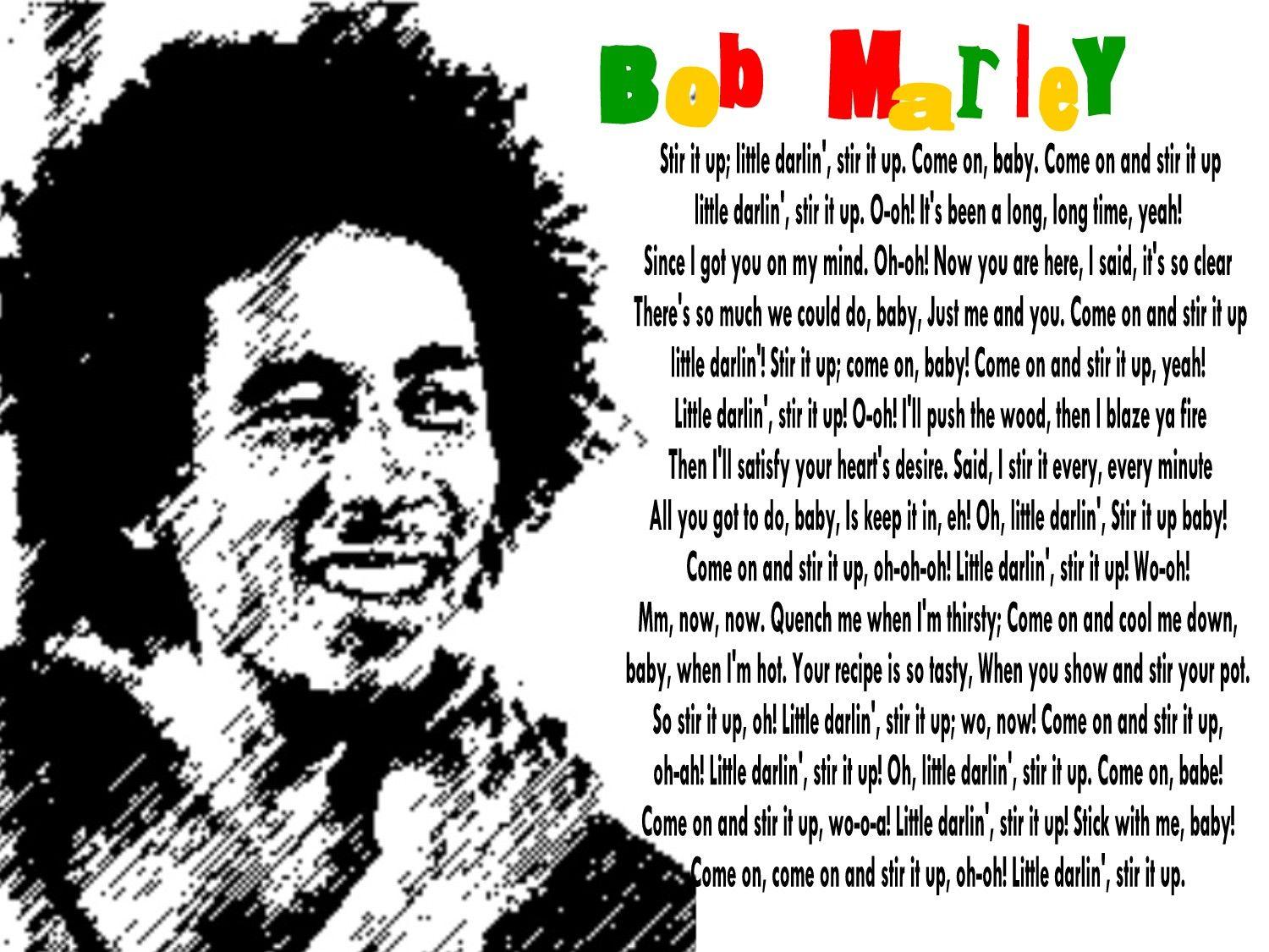 Bob Marley Quotes Wallpaper