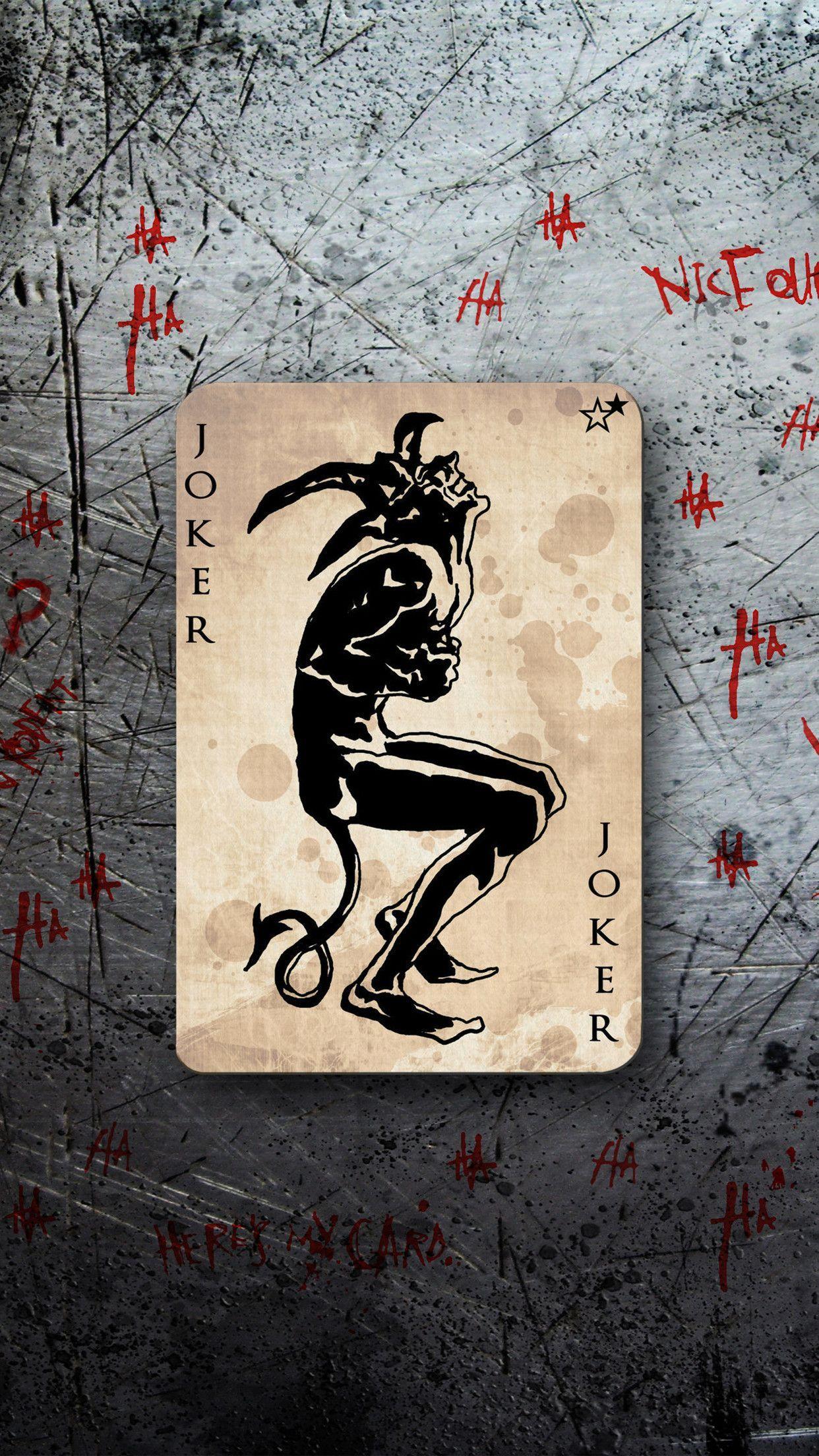 Joker Card iPhone 3Wallpaper Parallax Les 3 Wallpaper