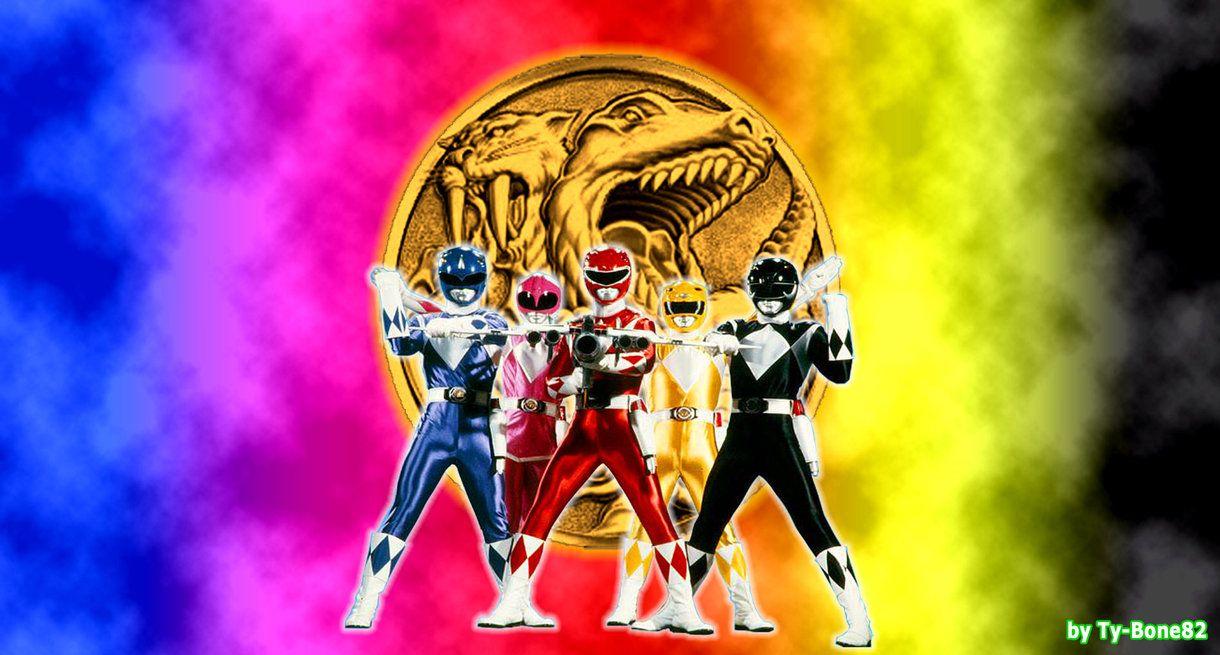 Mighty Morphin Power Rangers Rangers By Super TyBone82