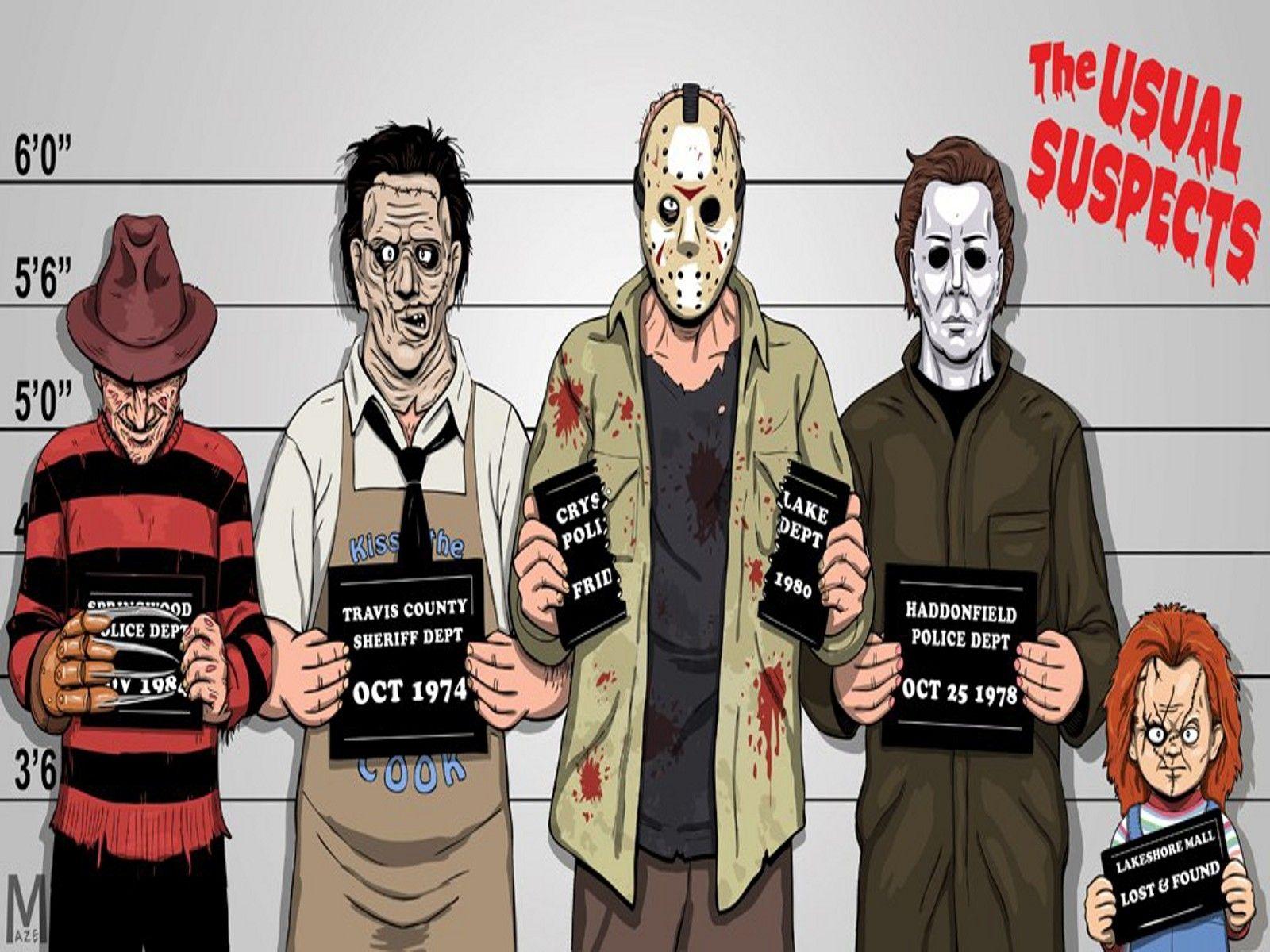 comics funny freddy krueger jason voorhees michael myers the usual