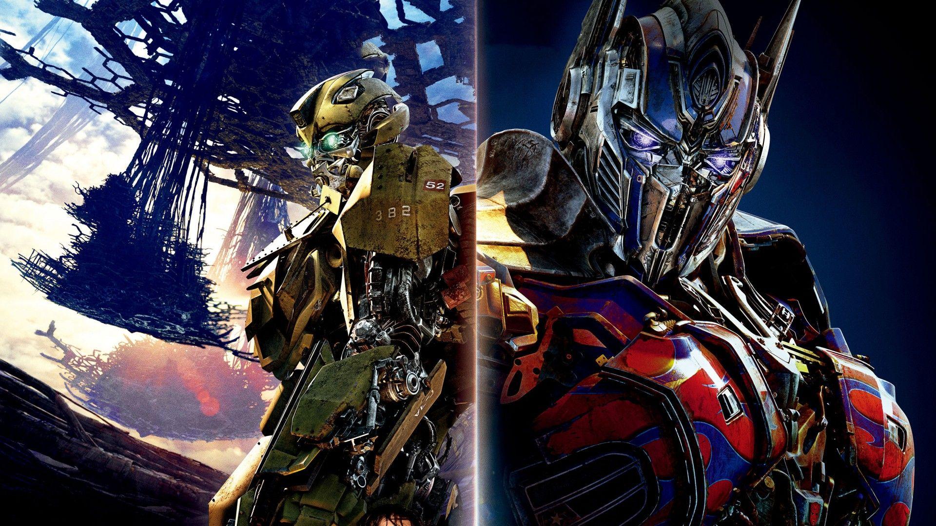 Bumblebee vs Optimus Prime Wallpaper