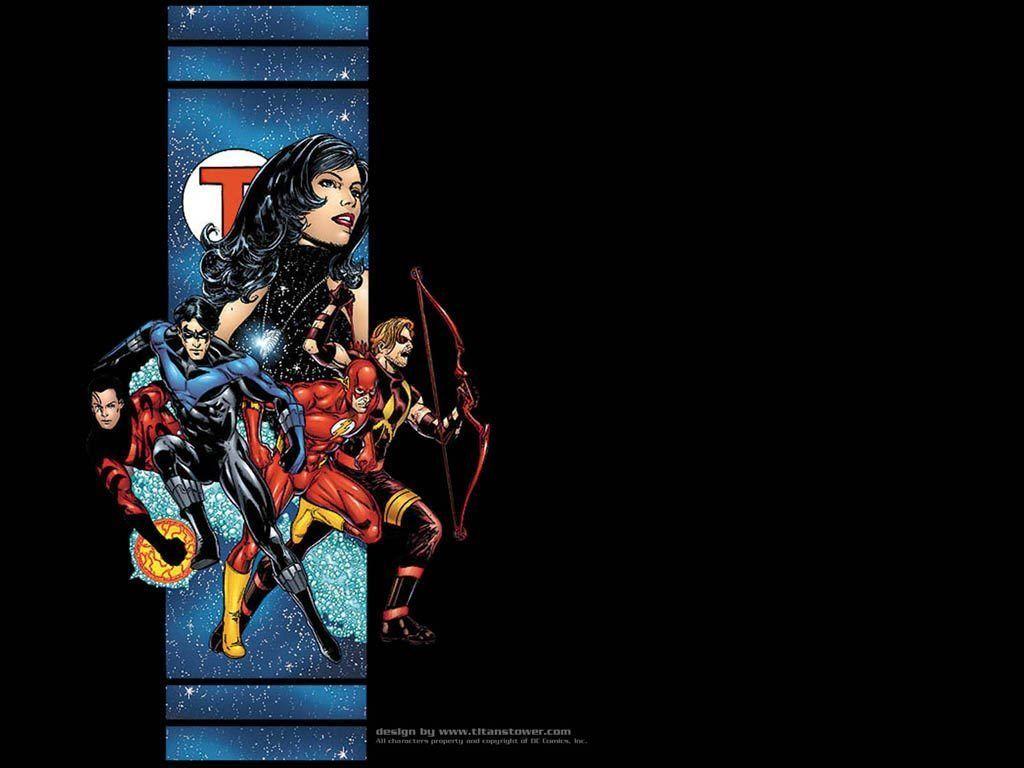 Titans grown up Comics' Teen Titans Wallpaper