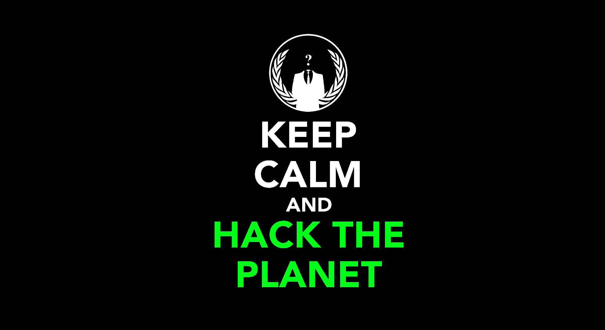 Hack the Planet HD Wallpaper