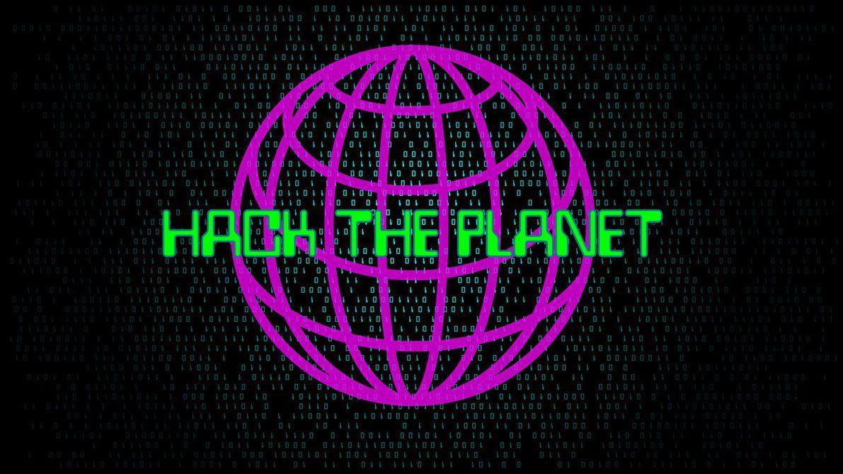 Hack The Planet 5K Wallpaper