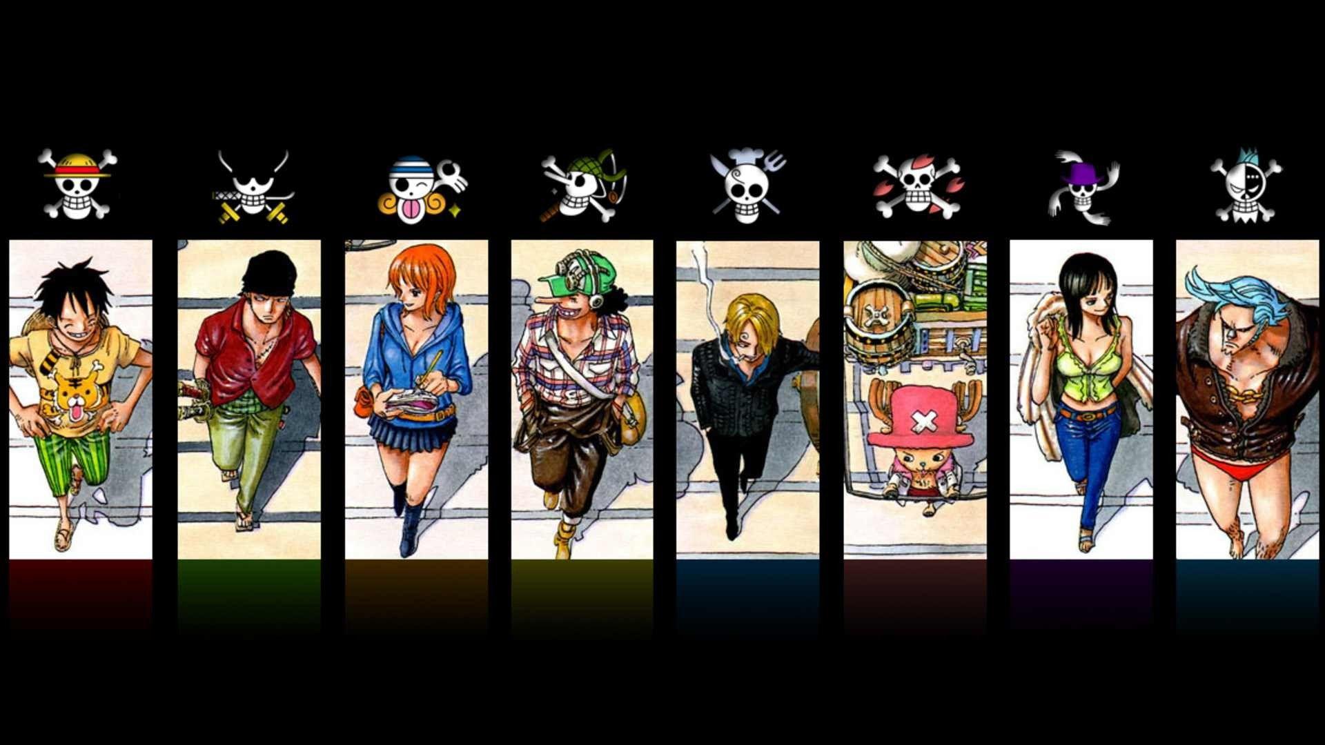 One Piece Wallpapers 1920x1080 ·①
