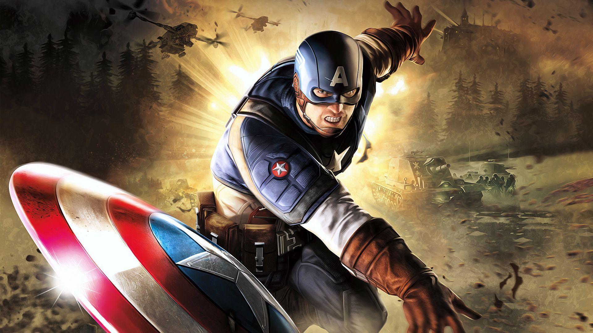 Captain America The First Avenger HD desktop wallpaper. wallpaper
