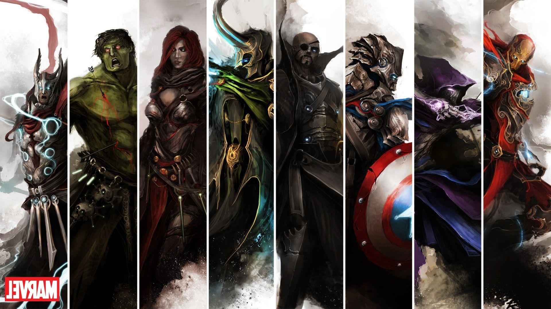Marvel Comics, The Avengers Wallpapers HD / Desktop and Mobile