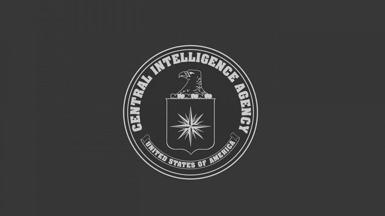 CIA Central Intelligence Agency crime usa america spy logo wallpaper
