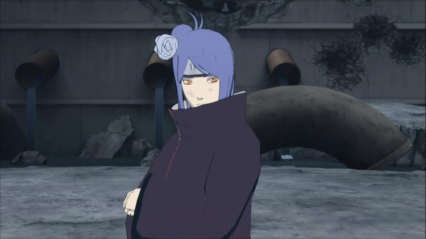 Konan original Akatsuki. Naruto Shippuden Storm 4