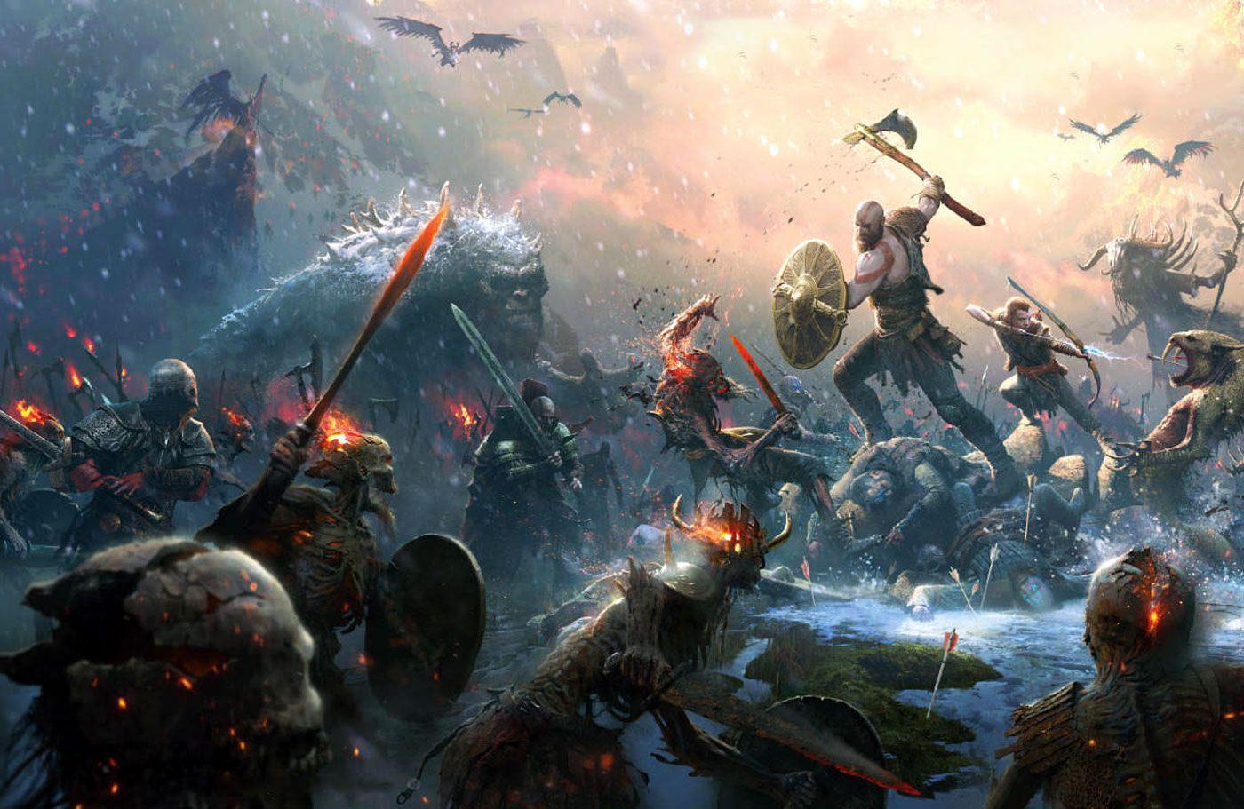 New God of War Wallpaper Hyper Mega Ultra HD