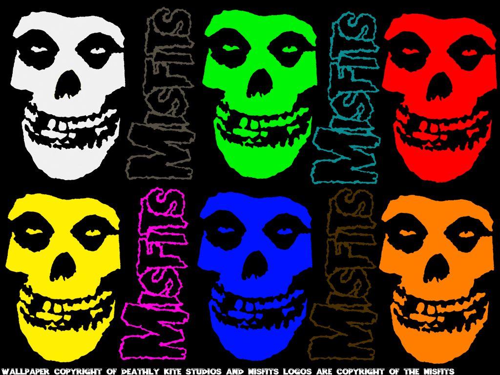Misfits Wallpaper +Warhol+