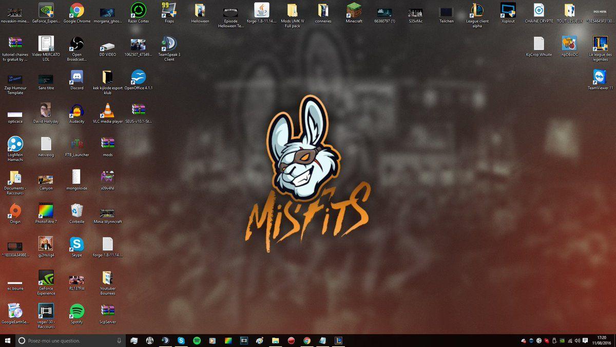 Misfits Gaming looking for a wallpaper or