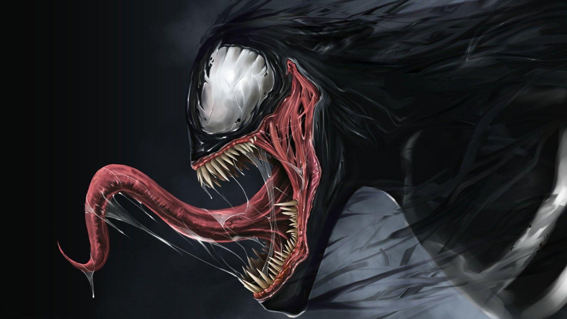 artwork, Venom, Marvel Comics, Spider Man Wallpaper HD / Desktop and Mobile Background