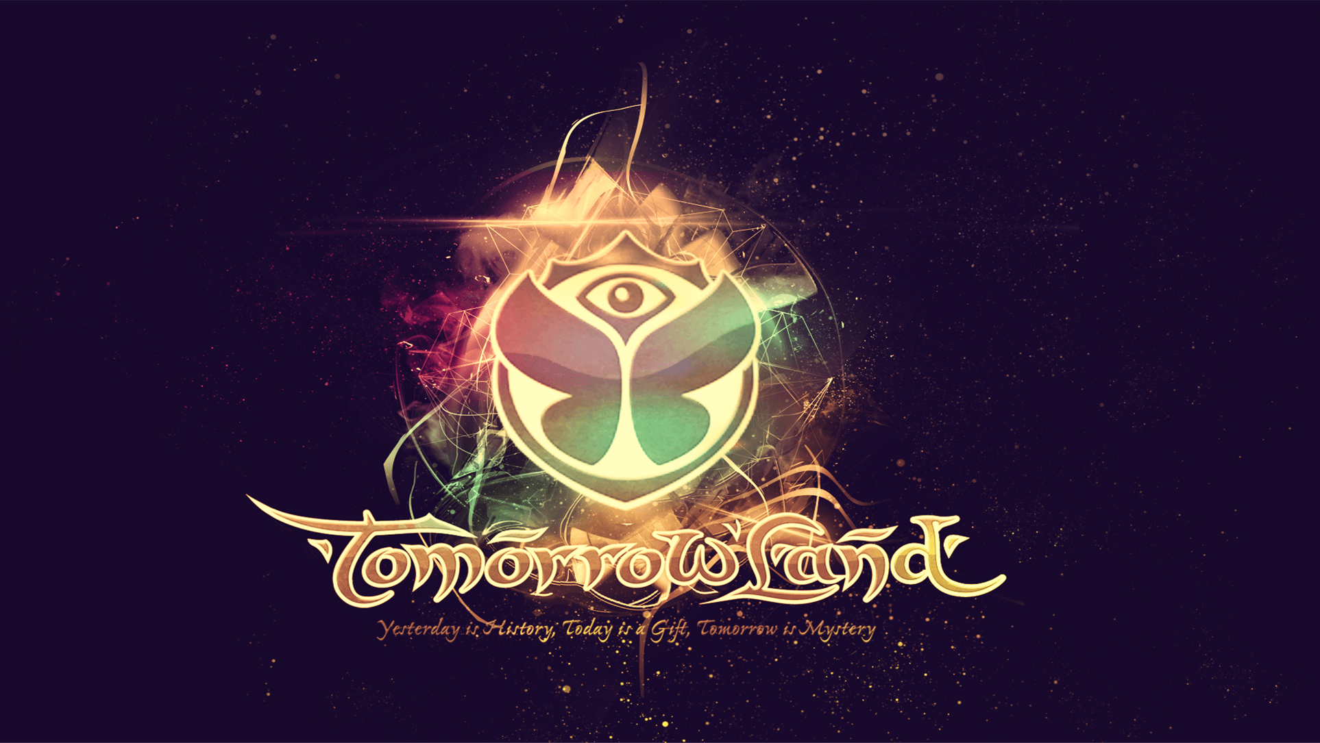 Tomorrowland 2014 Belgium Electronic Music Festival Logo Free Wallpaper HD
