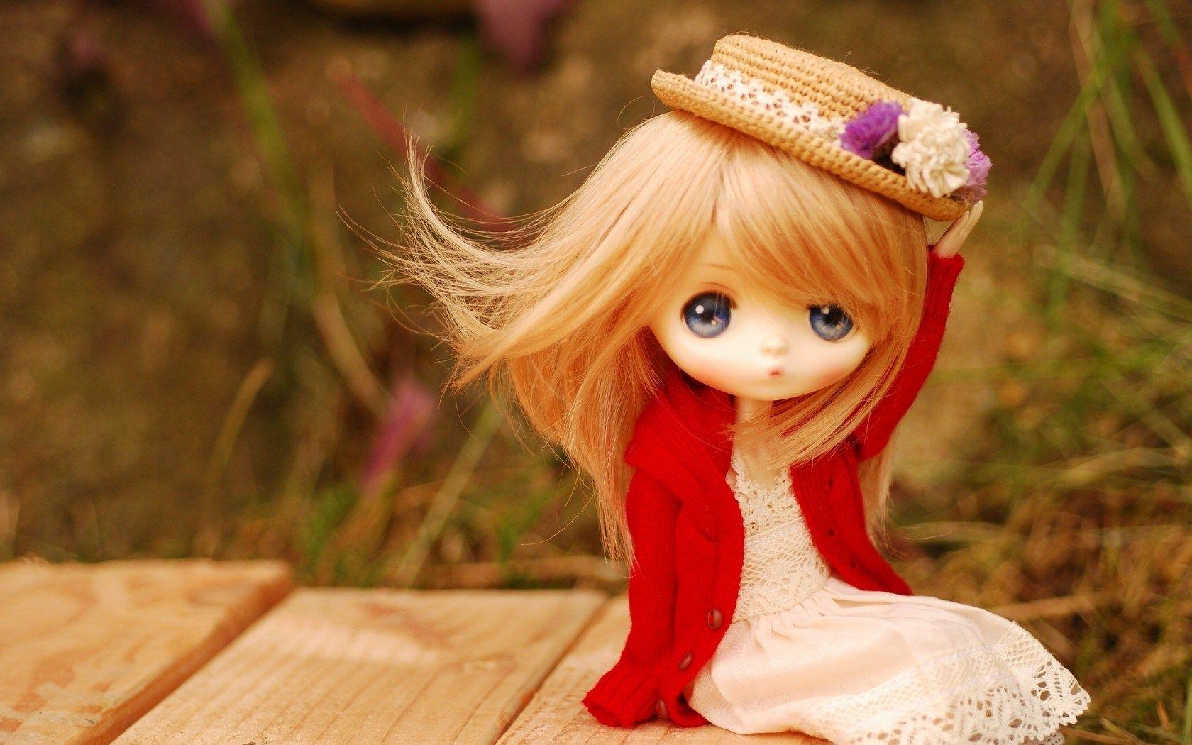 Red Sweater Doll, High Definition, High Quality, Widescreen