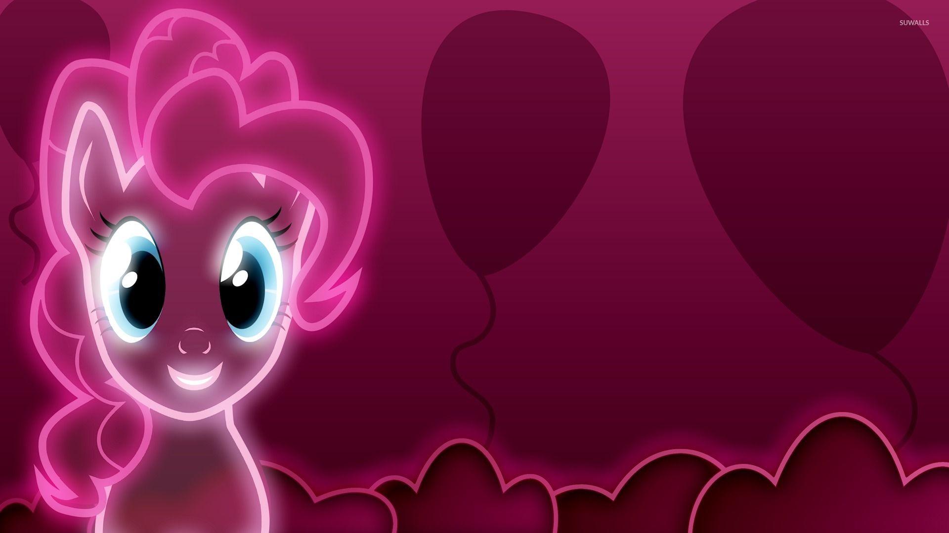 Neon pink Pinkie Pie Little Pony wallpaper wallpaper