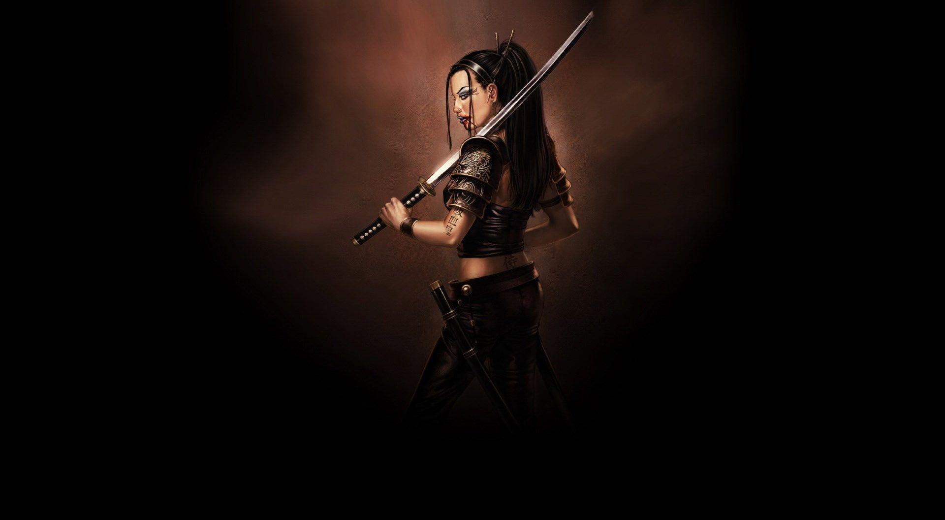 download samurai sword wallpaper 1920x1080. sharovarka