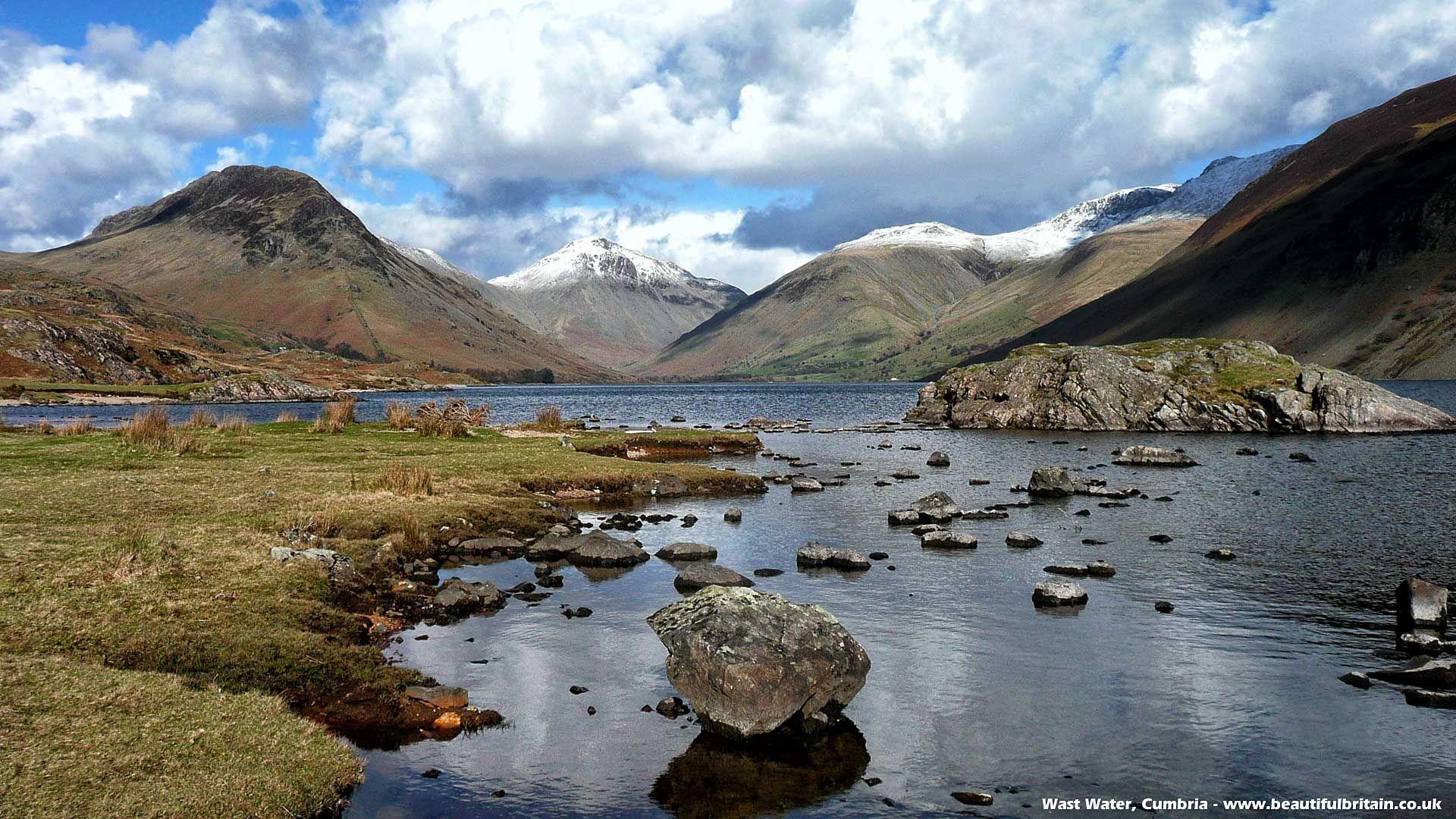 Wast Water, Cumbria. Britain. Lake district, Wallpaper